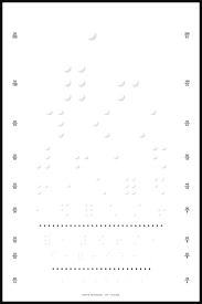 Snellen Chart Braille 2 Greeting Card