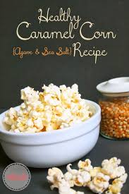 Healthy Caramel Corn Squatty Potty Giveaway Agave Recipe Recipes Caramel Corn Recipes