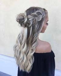 Yarim Topuz Tost Sac Ile Ilgili Gorsel Sonucu Braided Hairstyles Hair Styles Long Hair Styles