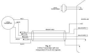 3 wire transmitter wiring diagram. Designing 4 To 20 Ma Current Loops Application Note Bapi