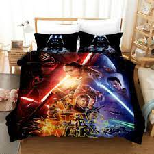 We always get a good night's sleep. Newest 3d Star Wars Bedding Set Duvet Cover Comforter Cover Set Pillowcases Ebay
