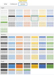 How To Change Excel Table Styles And Remove Table Formatting