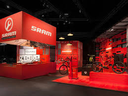 Booth Design Eurobike2018 For Sram By Atelier522 Www Atelier522 Com Atelier522 Boothdesign Booth Eurobike Sram Red Booth Design Exhibition Design Design