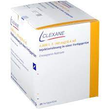 Clexane 4000 I E 40 Mg 0 4 Ml 20 St Shop Apotheke Com
