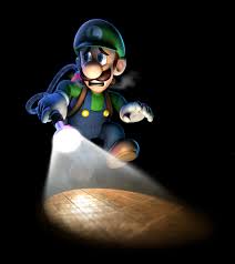 In the game if luigi finds a golden bone then faints, a polterpup will come take the bone and lick luigi causing him to wake up. Luigi S Mansion Dark Moon Jan Official Artwork 11 Mario Party Legacy
