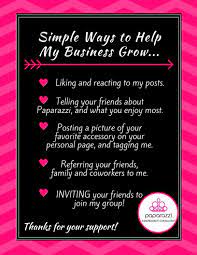 Simple Ways To Help Grow My Business Click The Pic To Shop With Me Or Join My Team Paparazziaccessories Homebusi Paparazzi Join Paparazzi Grow Business