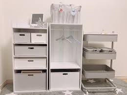 プレママ必見 ニトリ 100均でコスパgoodな出産準備 たまひよ インテリア 収納 クローゼット 収納 アイデア 100均 リビング 赤ちゃんスペース