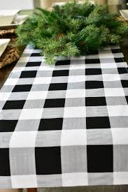 Buffalo Check Table Runner And Napkins Plaid Table Runner Etsy Buffalo Plaid Table Runner Buffalo Check Table Runner Table Runners