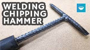 The head and handle are forged in one piece and are fully polished. Welding Chipping Hammer