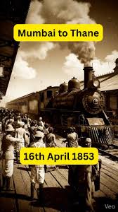 Railway Train In India Ran In 1853 ...
