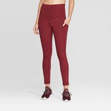 Women S Training Ultra High Waisted 7 8 Leggings 25 C9 Champion Maroon Xxl Target Womens Training C9 Champion High Waisted