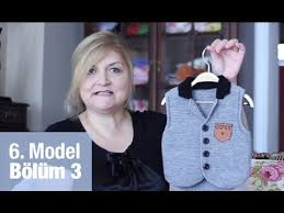 6 Model 3 5 Orgu Tasarim Orgu Bebek Yelek Kizlar