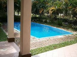 Private swimming pool with crystal clear water for use 24 hours, amble lighting. Private Pool Bungalow 218 Picture Of A Famosa Resort Hotel Melaka Melaka Tripadvisor