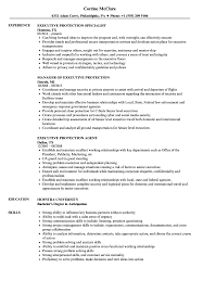 Executive Protection Resume Samples Velvet Jobs