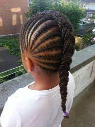 Cornrows Natural Hairstyles For Kids Girls Hairstyles Braids Kids Braided Hairstyles