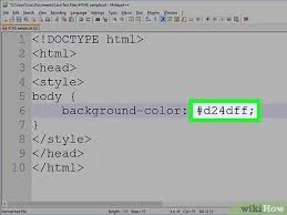 Common forms of these codes are as a keyword name, a hexadecimal value, a rgb (red, green, blue) triplet, and a hsl (hue, saturation, lightness) triplet. 4 Ways To Set Background Color In Html Wikihow