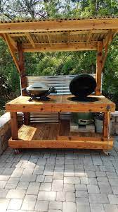 Bbq Surround Pallet Table 1001 Pallets Wooden Pallet Furniture Backyard Kitchen Pallet Furniture Outdoor