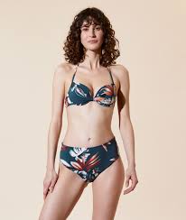 Pour le moment, notre nouvelle collection hiver de maillots de bain est limitée. Haut De Maillot De Bain Push Up Bleu Petrole Etam