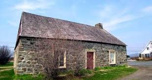 House Leclerc Located In La Baleine Along Main Street Outside The Village Of Saint Louis In The Municipality Of L Old Stone Houses Colonial House Stone Houses