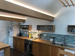 illuminated kitchen splashbacks