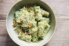 Rigatoni With Ricotta Sage Pesto Recipe Favorite Pasta Recipes Great Pasta Recipes Easy Pasta Recipes