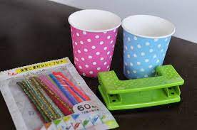 紙コップバケツがお菓子入れに変身 プレゼントラッピングにも chiik ハロウィン お菓子 ラッピング 紙コップ コップ