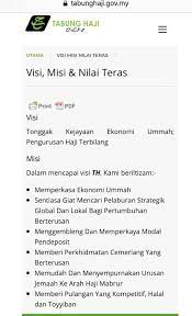 Melalui tabung haji, umat islam di negara ini tidak perlu risau. Ini Pandangan Hibah 1 25 Tabung Haji Dari Mata Perunding Kewangan
