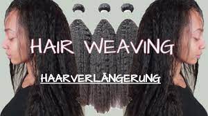 Runature hair bundles white blonde hair weft extensions sew in weave 14inches hair bundles human hair extensions 100g. Hair Weaving Deutsch Haarverlangerung Youtube