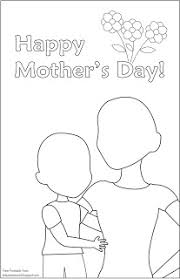 A little imagination and a printable card to color are all kids need to make a treasured keepsake. Free Printable Mother S Day Cards For Coloring Mommies With Cents