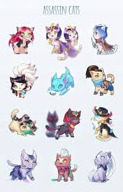 Here Is The Assassin Cats 3 9gag Lol League Of Legends League Of Legends Characters Cute Fantasy Creatures