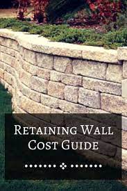 Cost To Build A Retaining Wall In 2021 Building A Retaining Wall Landscaping Retaining Walls Backyard Retaining Walls