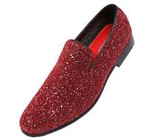 Amali Mens Metallic Sparkling Glitter Tuxedo Slip On Smok Https Www Amazon Com Dp B0754k6qnw Ref Cm Sw R Pi Dress Shoes Men Loafers Men Purple Dress Shoes