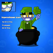 Unlock and upgrade brawlers collect and upgrade a variety of brawlers with powerful super abilities, star powers and gadgets! Skin Idea Leprechaun Carl Brawlstars