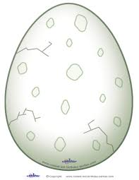 Printable Dinosaur Egg Decoration Dinosaur Eggs Dinosaur Printables Dinosaur Coloring Pages