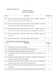 Satu kajian terbaru telah dibuat untuk melihat kesan media sosial kepada remaja. Limbang Sarawak Ujian Pks3 Skema Kertas 2 Flip Ebook Pages 1 11 Anyflip Anyflip