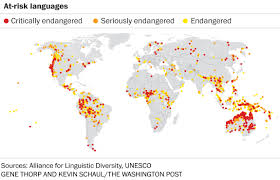 سبع حقائق وخرائط مدهشة عن لغات العالم نون بوست