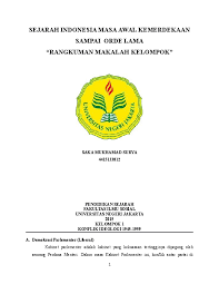 Keadaan ekonomi indonesia pada awal kemerdekaan. Doc Sejarah Indonesia Masa Awal Kemerdekaan Sampai Orde Lama Rangkuman Makalah Kelompok Saka Mukhamad Surya 4415133812 Pendidikan Sejarah Fakultas Ilmu Sosial Saka Fitri Academia Edu