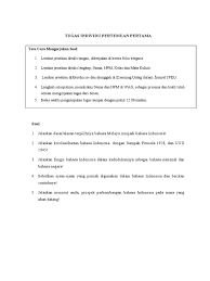 Tugas individu mata kuliah metode pembelajaran bahasa indonesia. Tugas Individu Bhs Indonesia