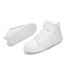 Details About Nike Jordan 1 Mid Alt Ps I Aj1 Triple White Kid Preschool Shoes Ar6351 126