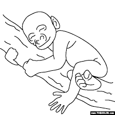 This collection of gorilla images you can use in coloring activities together with your child. Baby Gorilla Coloring Page Baby Gorillas Animal Coloring Pages Coloring Pages