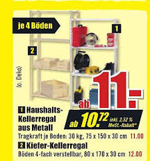 Scopri ricette, idee per la casa, consigli di stile e altre idee da provare. Haushalts Kellerregal Aus Metall Oder Kiefer Kellerregal Angebot Bei B1 Discount Baumarkt