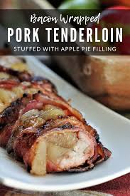 So keeping it moist and juicy can an individual tenderloin isn't very much meat; Grilled Bacon Wrapped Pork Tenderloin With Apples Hey Grill Hey