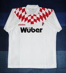 Crea maglie da calcio di qualità professionale! Bari Home Fussball Trikots 1994 1995 Sponsored By Wuber