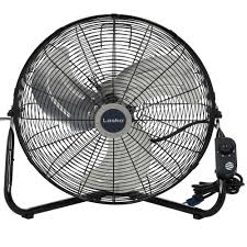 Lasko 20 In High Velocity Floor Or Wall Mount Fan In Black 2264qm The Home Depot Wall Mounted Fan Lasko Floor Fans