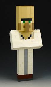 Lego Minecraft Villager Lego Minecraft Lego Lego Diy