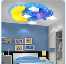 For an extra luxurious element, discover bedroom ceiling lights that are sure to enhance the space. 2021 Modern Kids Bedroom Ceiling Lamp Moon Star Design E27 Led Creative Cartoon Decoration Children Ceiling Lighting 100 Guaranteed From Tinger3280 107 96 Dhgate Com