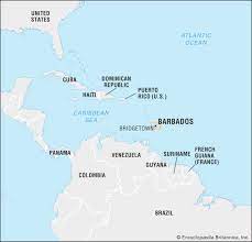 Show Me Barbados On A Map Barbados | History, People, Independence, Map, & Facts | Britannica