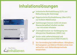 Inhalationslosungen Gegen Erkaltung Allergie Mehr Tipps Zur Auswahl