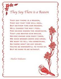 Our condolences go out to all the parents who have lost a child. Poems