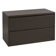 A filing cabinet (or sometimes file cabinet in american english) is a piece of office furniture usually used to store paper documents in file folders. Herman Miller Meridian Used 2 Drawer Lateral File 42 Inch Medium Tone National Office Interiors And Liquidators